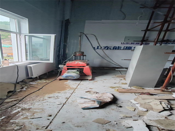 抚松地基基础下沉墙体裂缝加固注浆顶升施工